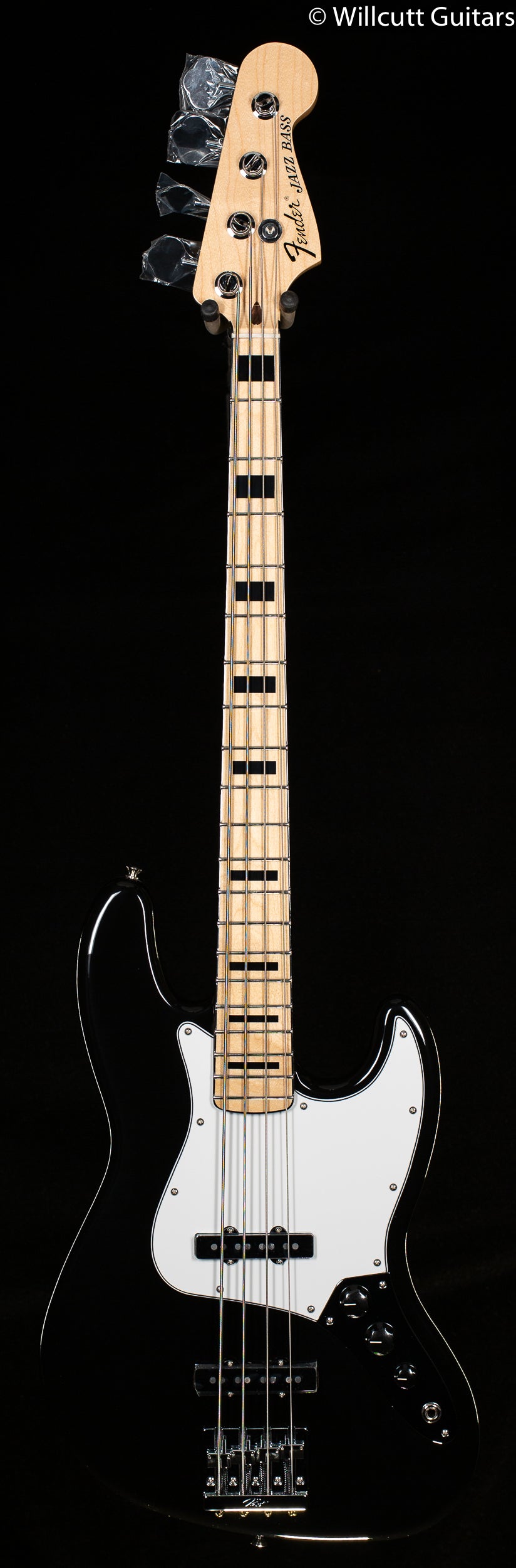 Fender Geddy Lee Jazz Bass Black Bass Guitar (731)