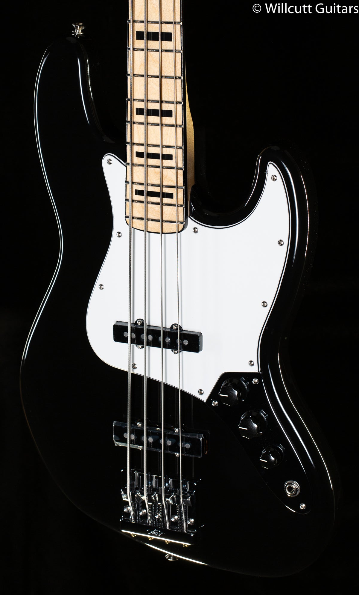 Fender Geddy Lee Jazz Bass Black Bass Guitar (731)