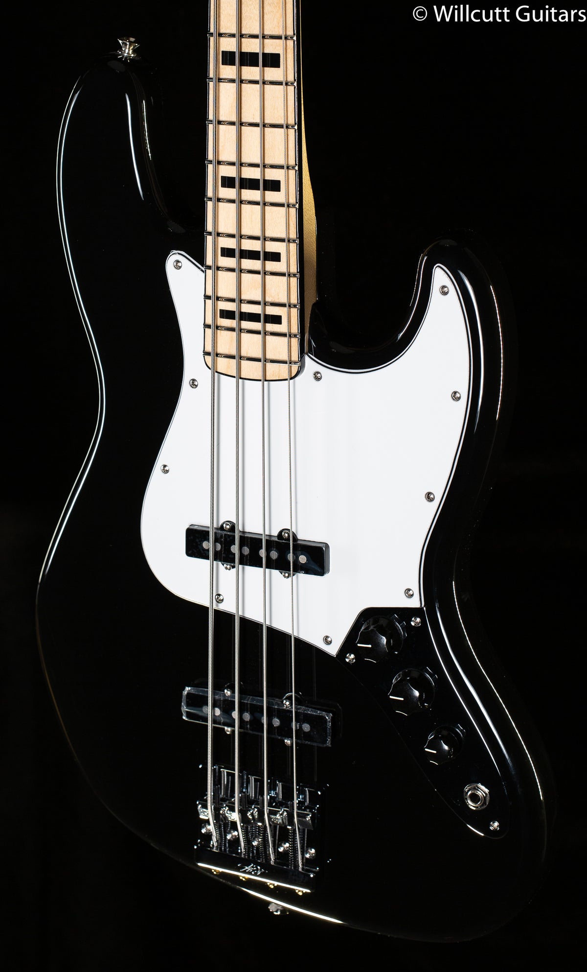 Fender Geddy Lee Jazz Bass Black Bass Guitar (790)