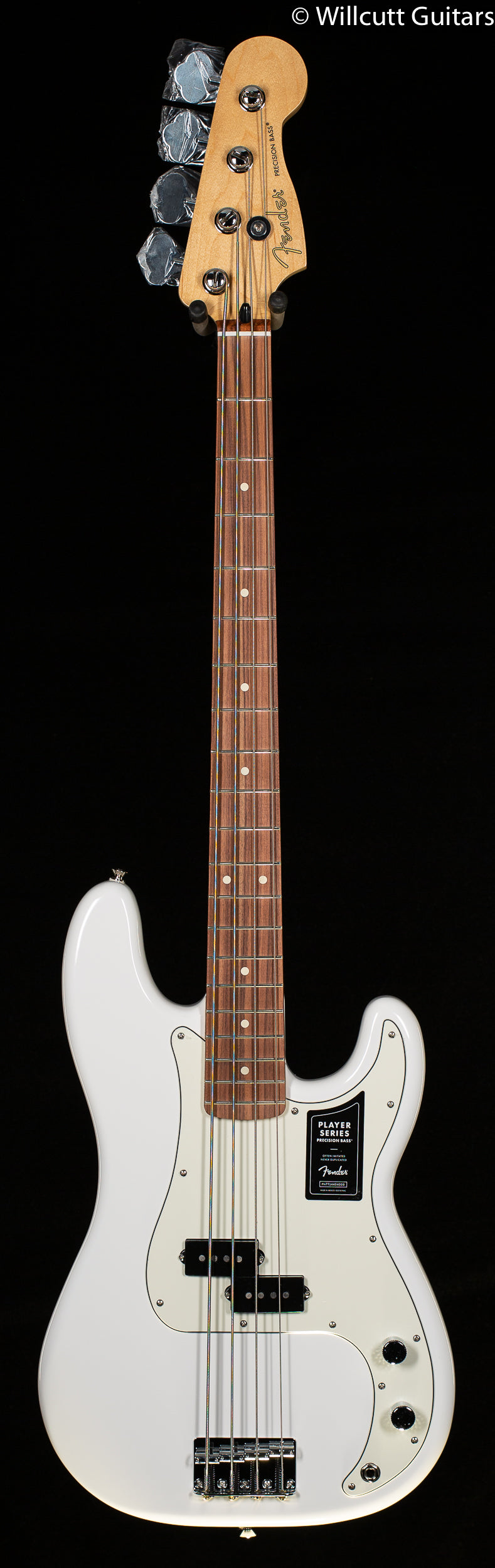 Fender Player Precision Bass Pau Ferro Fingerboard Polar White Bass Guitar