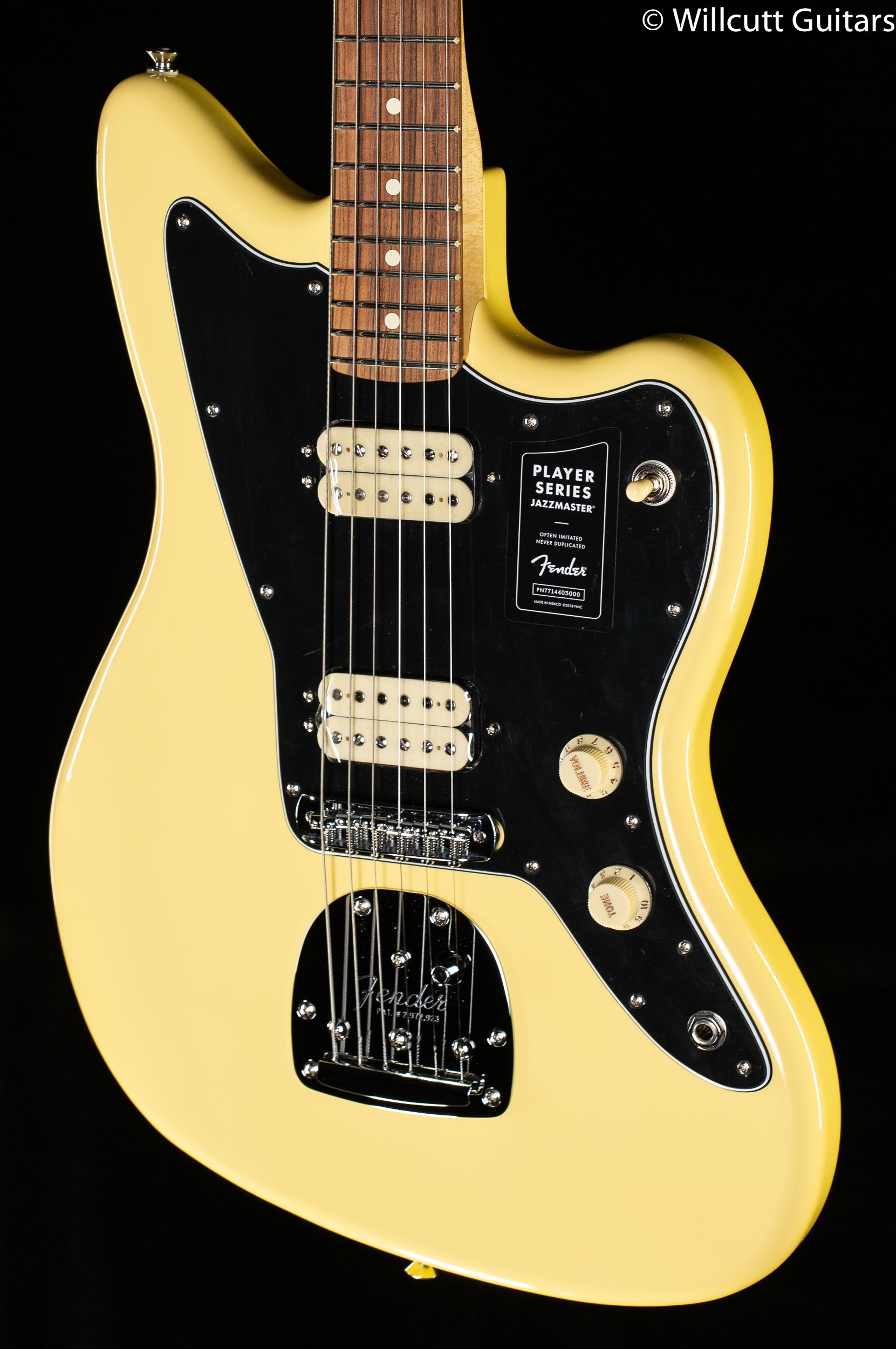 Fender Player Jazzmaster Buttercream Pau Ferro - Willcutt Guitars