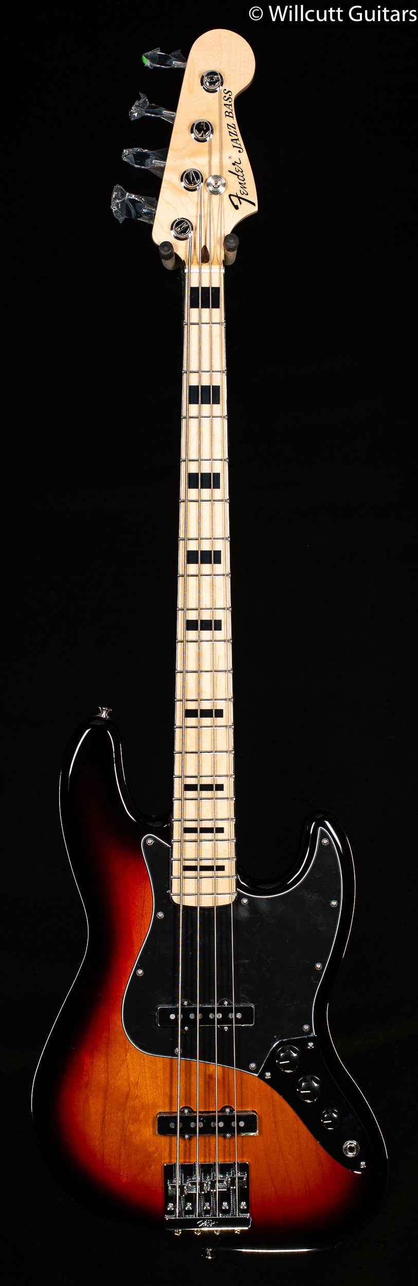 geddy lee bass gear Fender Geddy Lee Jazz Bass 3-Tone Sunburst Maple Bass Guitar