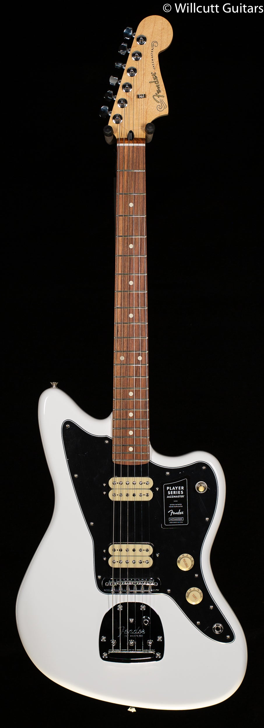 Fender Player Jazzmaster Polar White Pau Ferro - Willcutt Guitars