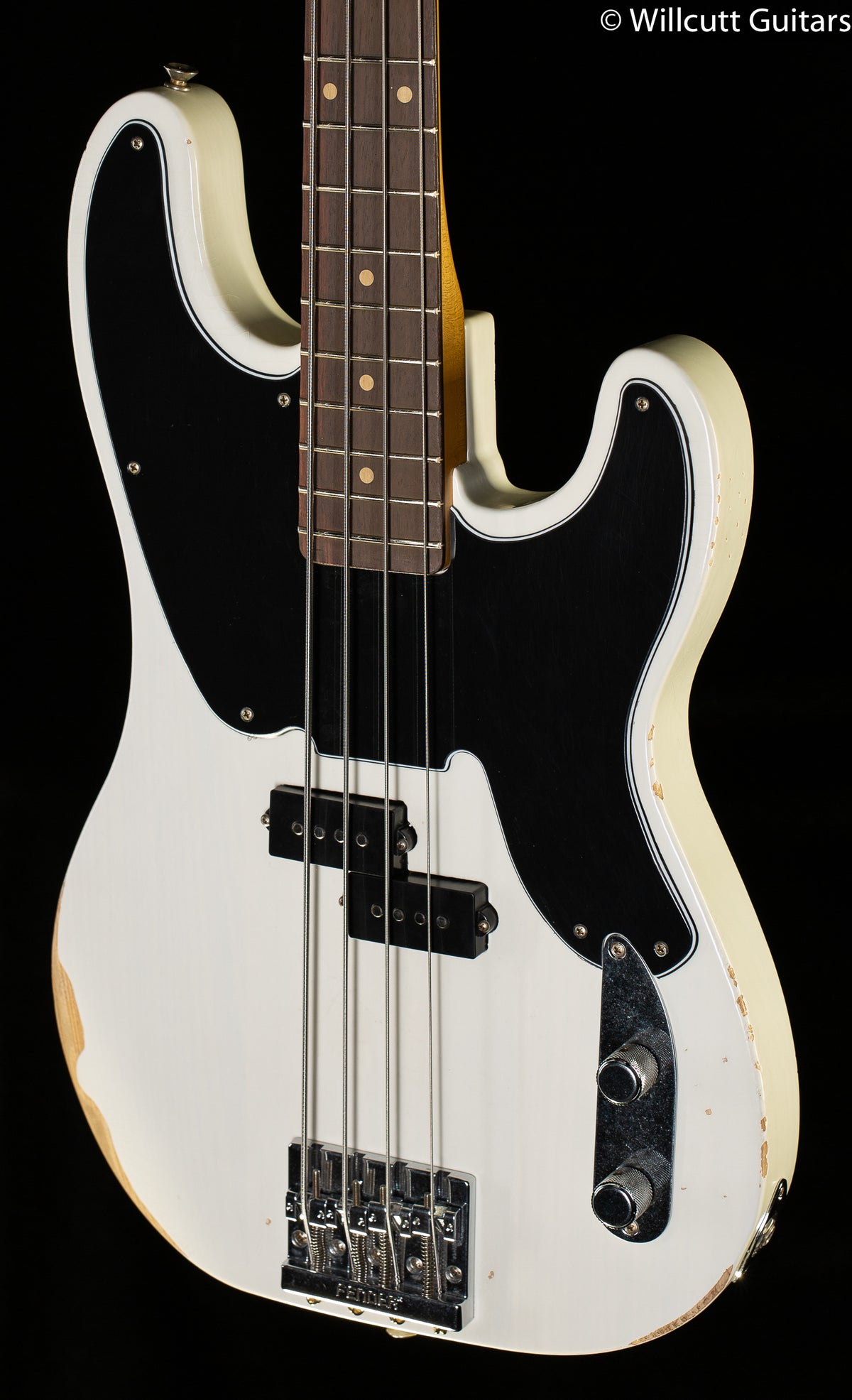Fender Mike Dirnt Road Worn Precision Bass White Blonde Bass Guitar (148)