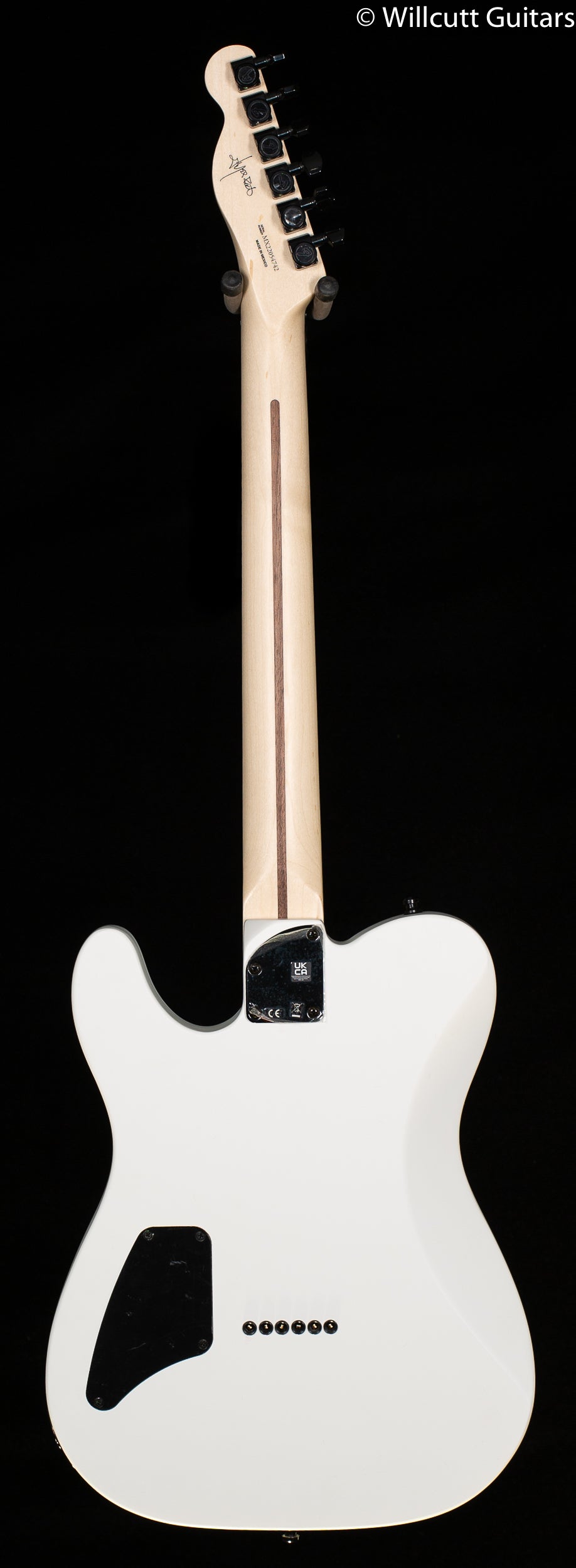 Fender Jim Root Telecaster Ebony White (742) - Willcutt Guitars