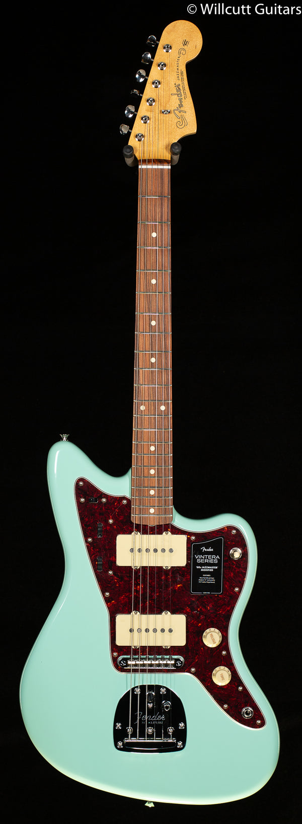 Fender Vintera '60s Jazzmaster Modified Surf Green - Willcutt Guitars