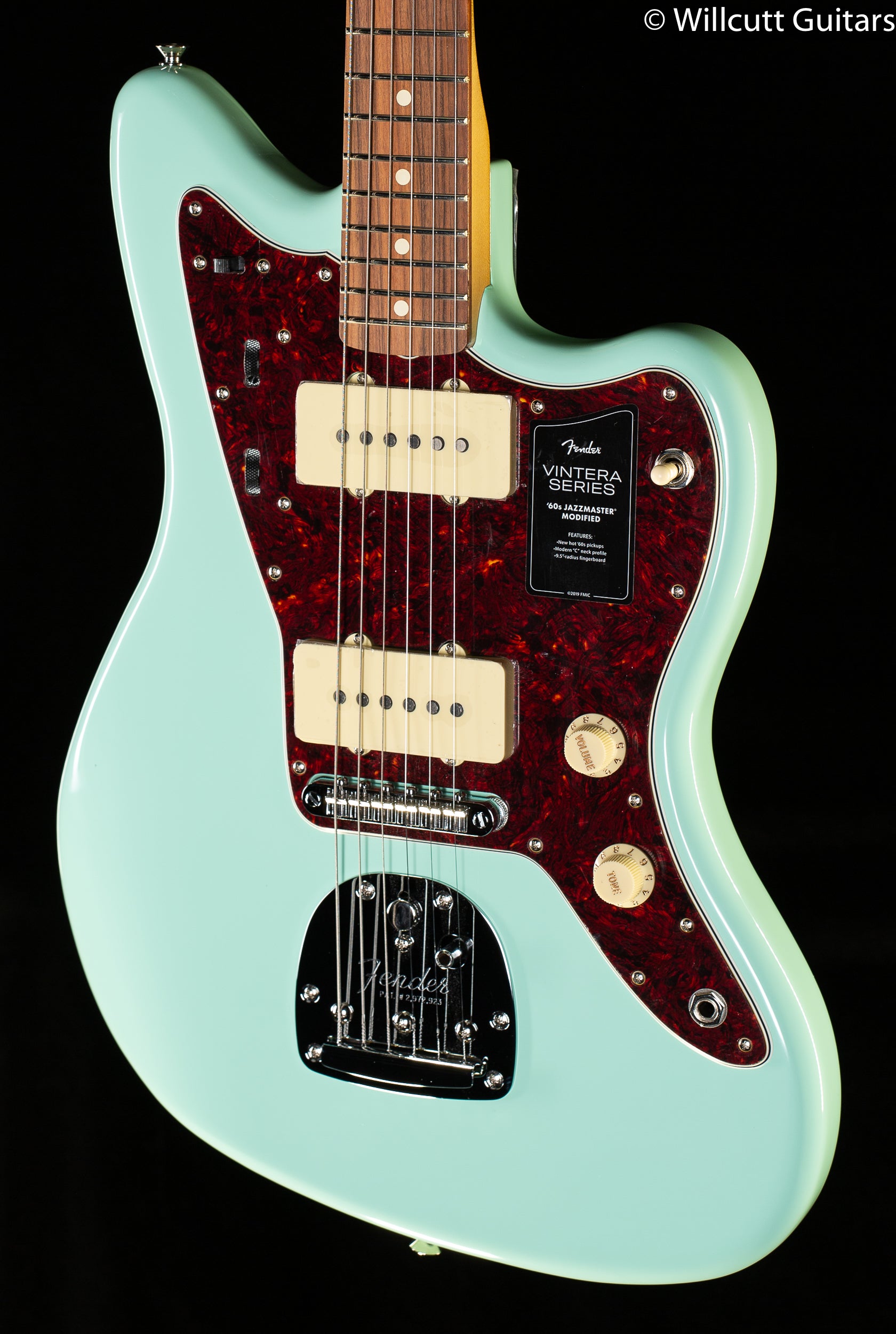 Fender Vintera '60s Jazzmaster Modified Surf Green - Willcutt Guitars