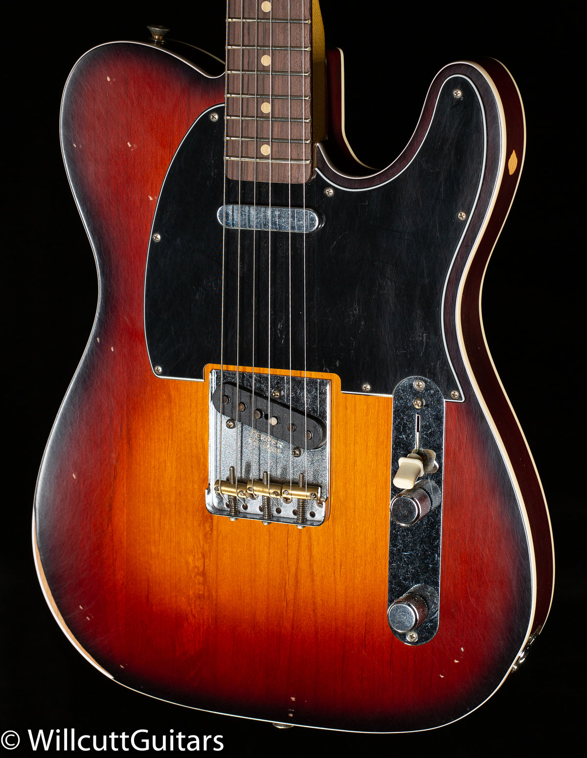 Fender Jason Isbell Custom Telecaster Rosewood3-Color Chocolate Burst (770)