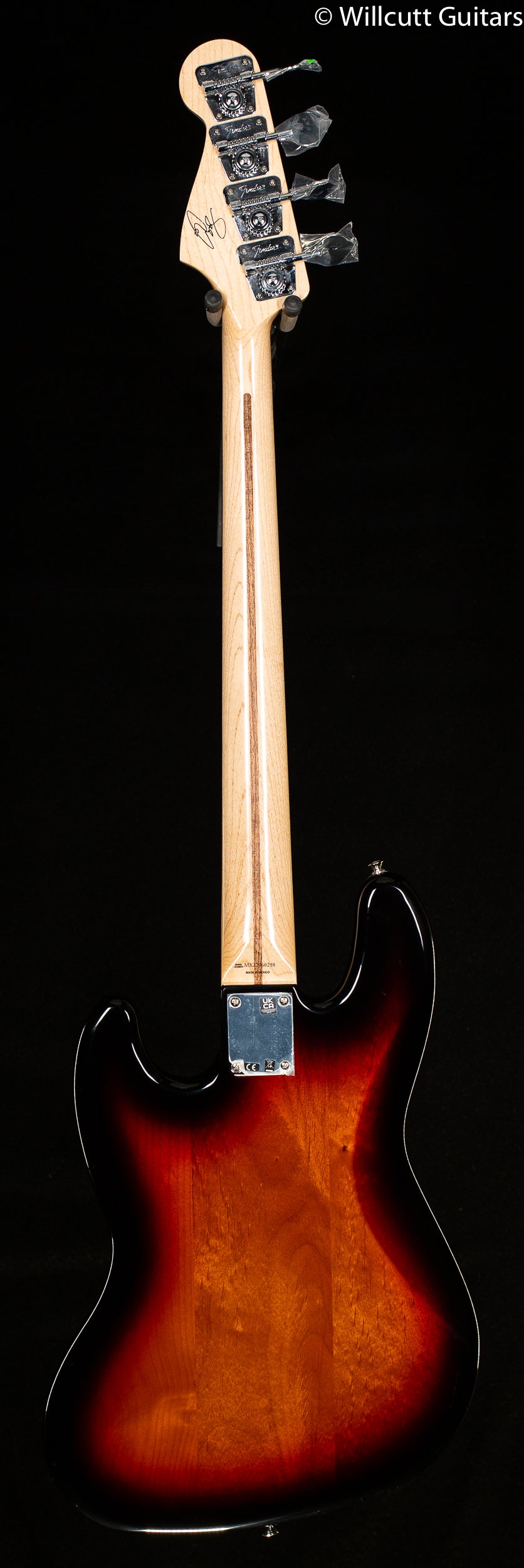 Fender Geddy Lee Jazz Bass 3-Tone Sunburst Maple Bass Guitar