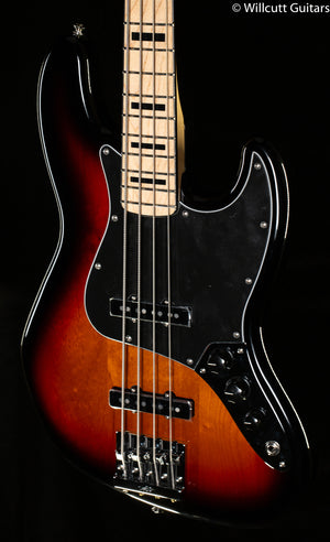 Fender Geddy Lee Jazz Bass 3-Tone Sunburst Maple Bass Guitar