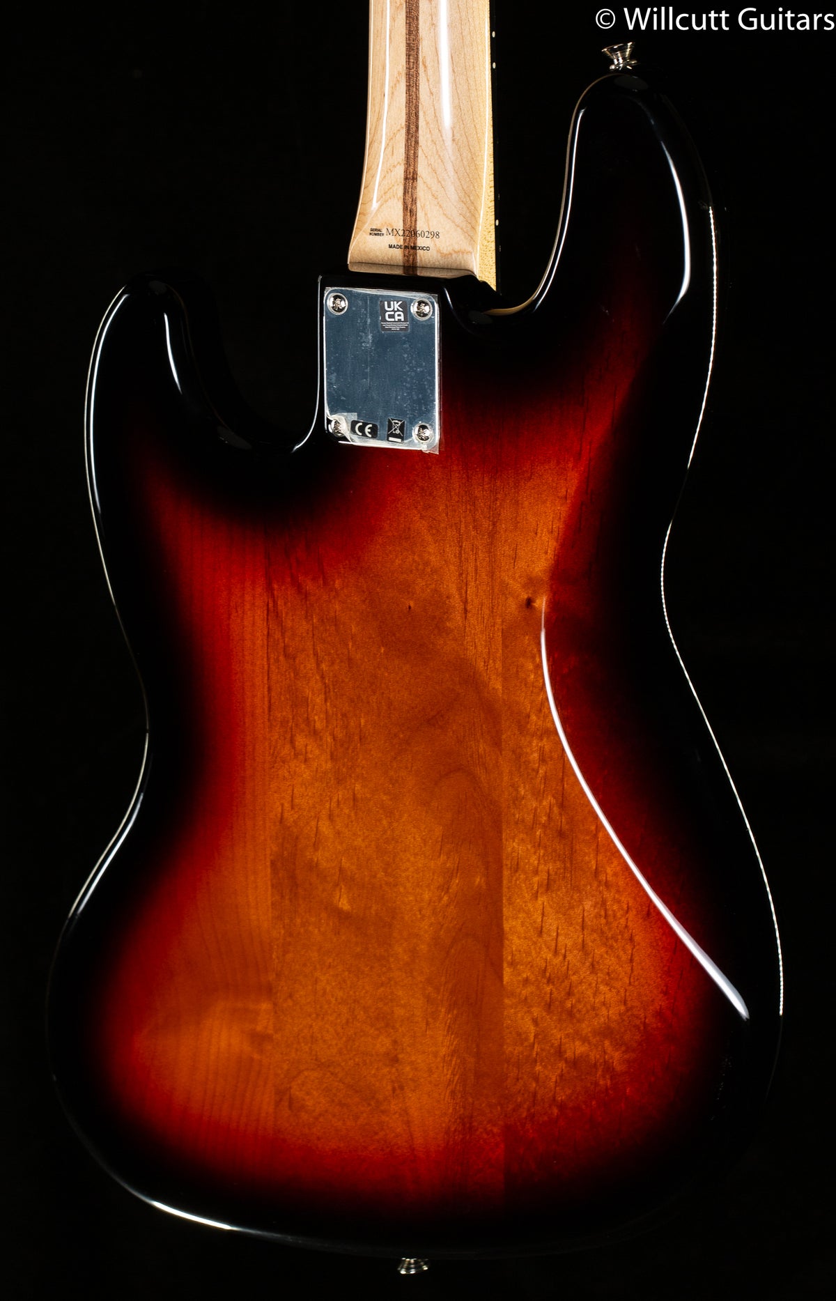 Fender Geddy Lee Jazz Bass 3-Tone Sunburst Maple Bass Guitar