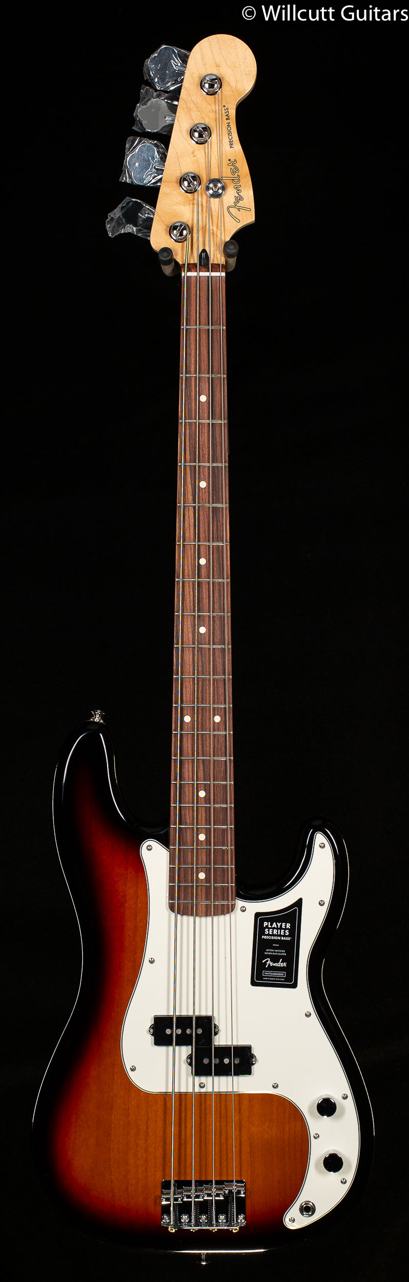 Fender® »PLAYER SERIES PRECISION BASS® NECK« Hals voor Precision Bass® elektrische bas | Maple | Modern-C Profil | 20 Medium Jumbo Frets | Skunk Stripe | 9.5 Fretbord radius Fender® »PLAYER SERIES PRECISION BASS® NECK« Hals voor Precision Bass® elektrische bas | Maple | Modern-C Profil | 20 Medium Jumbo Frets | Skunk Stripe | 9.5 Fretbord radius