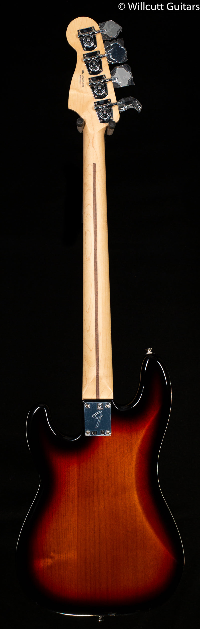 Fender Player Precision Bass 3-Color Sunburst Pau Ferro Bass Guitar (878)