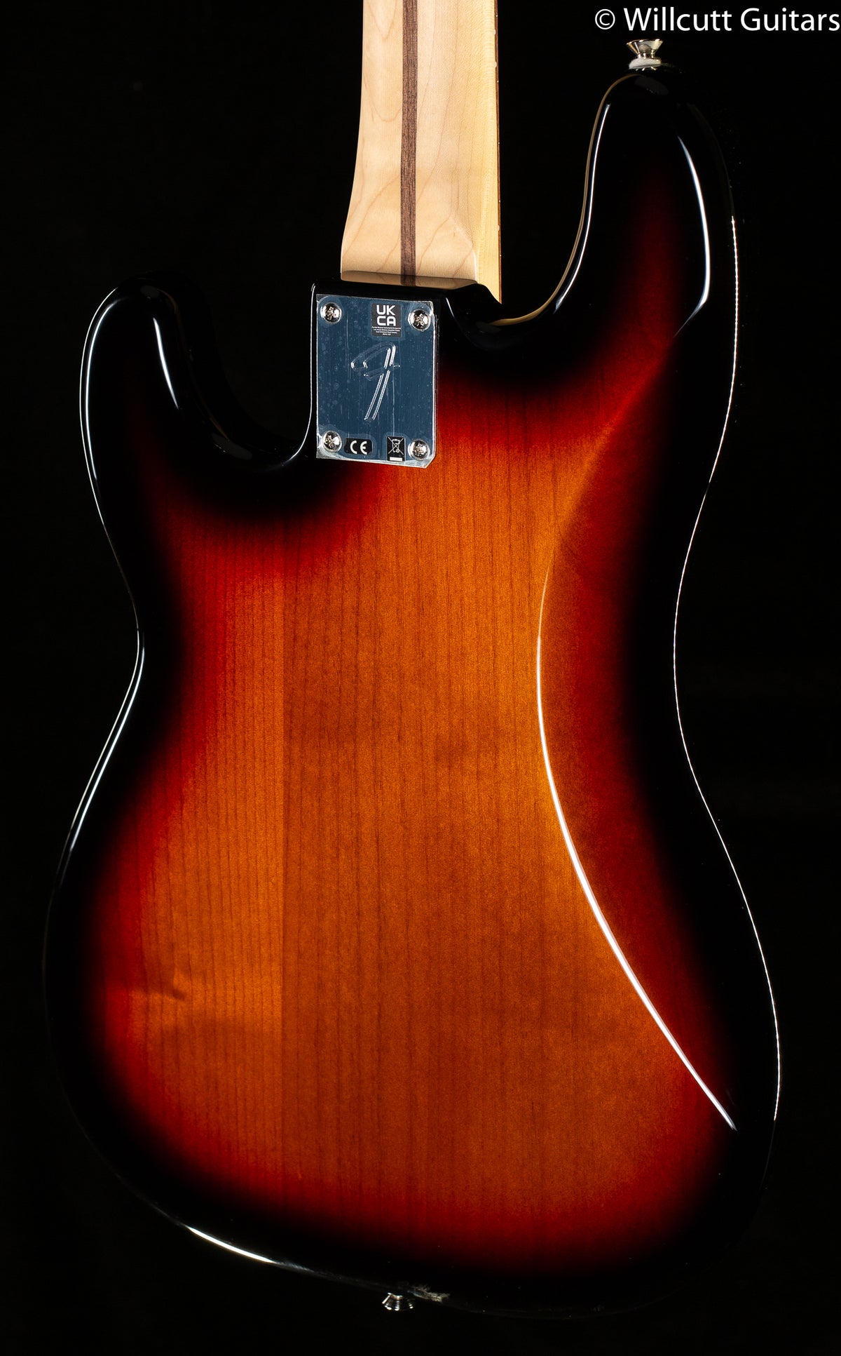 Fender Player Precision Bass 3-Color Sunburst Pau Ferro Bass Guitar (878)