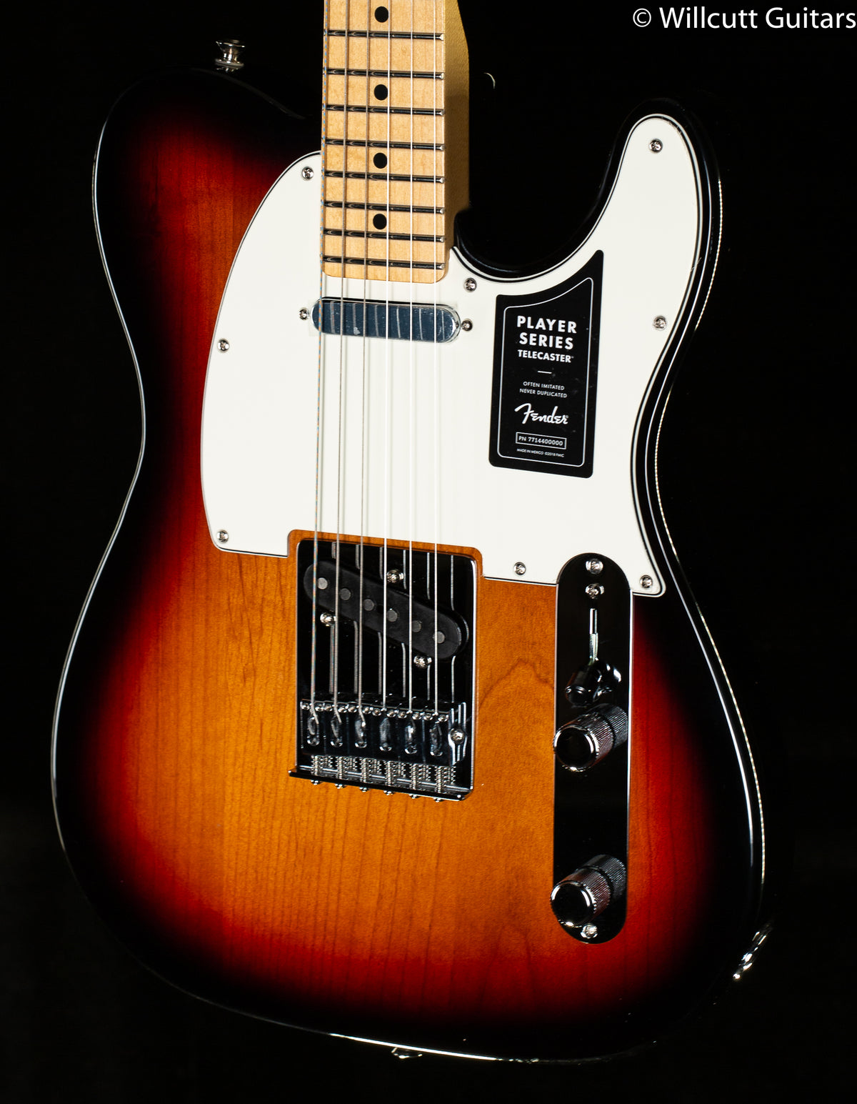 Fender Player Telecaster Maple Fingerboard 3-Color Sunburst