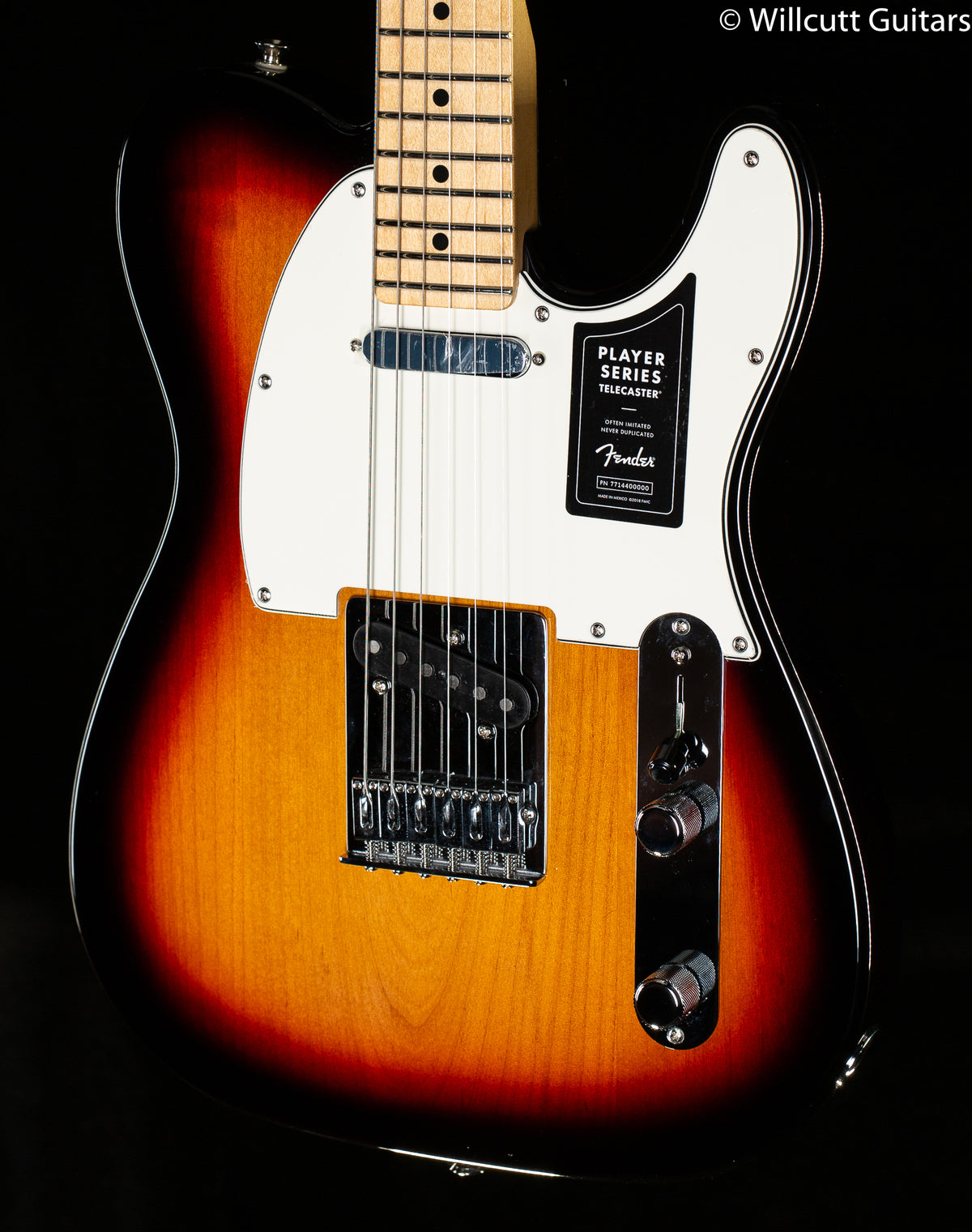 Fender Player Telecaster Maple Fingerboard 3-Color Sunburst