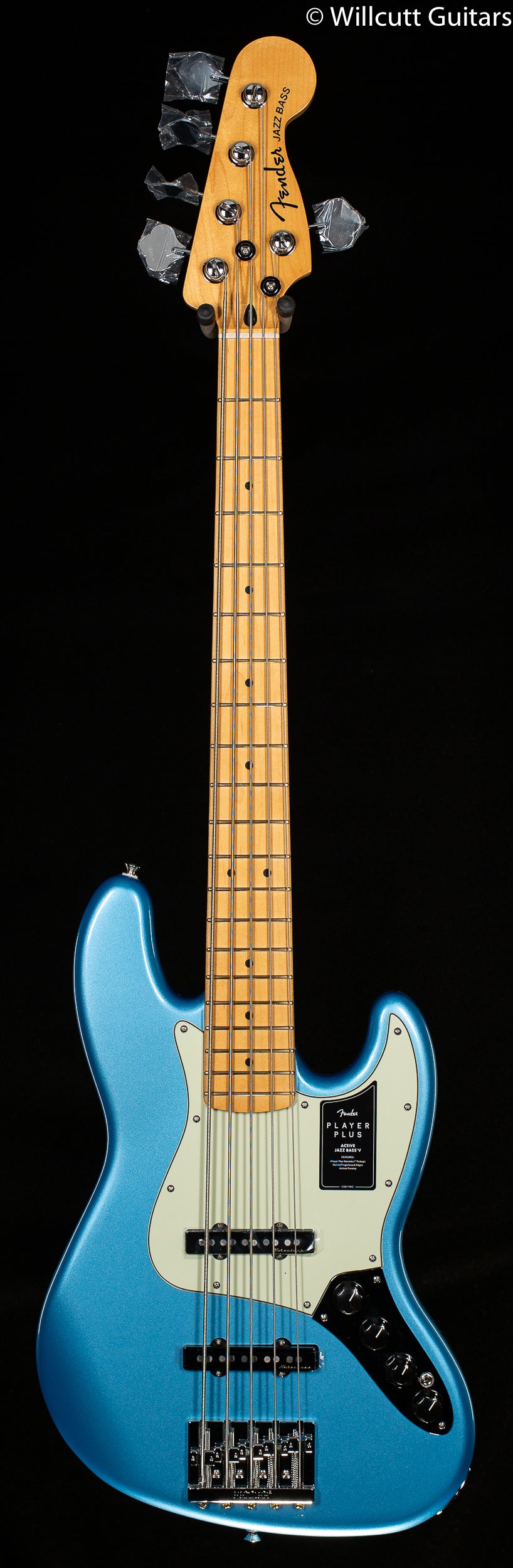 Fender Player Plus Jazz Bass V Maple Fingerboard Opal Spark Bass 