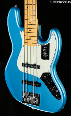 Fender Player Plus Jazz Bass V Maple Fingerboard Opal Spark Bass Guitar