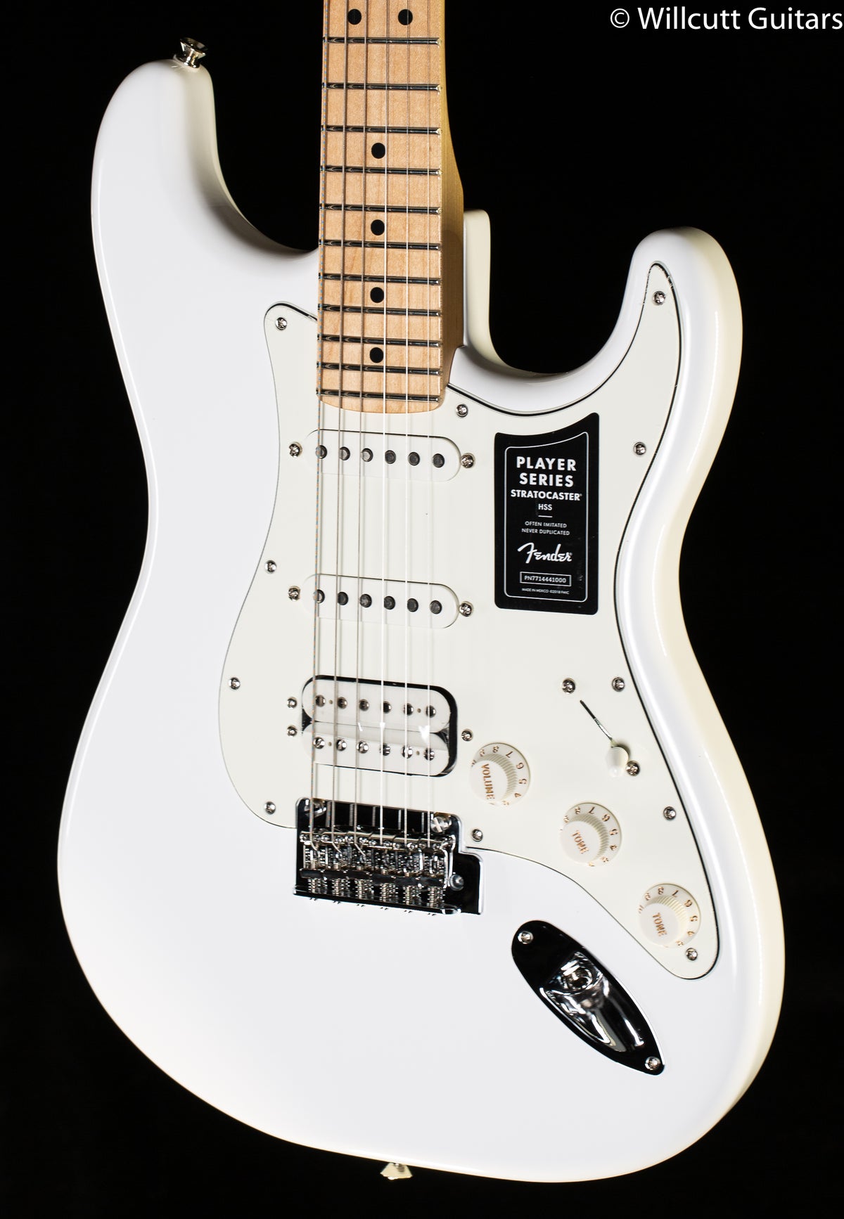 Fender Player Stratocaster HSS Polar White Maple Fingerboard