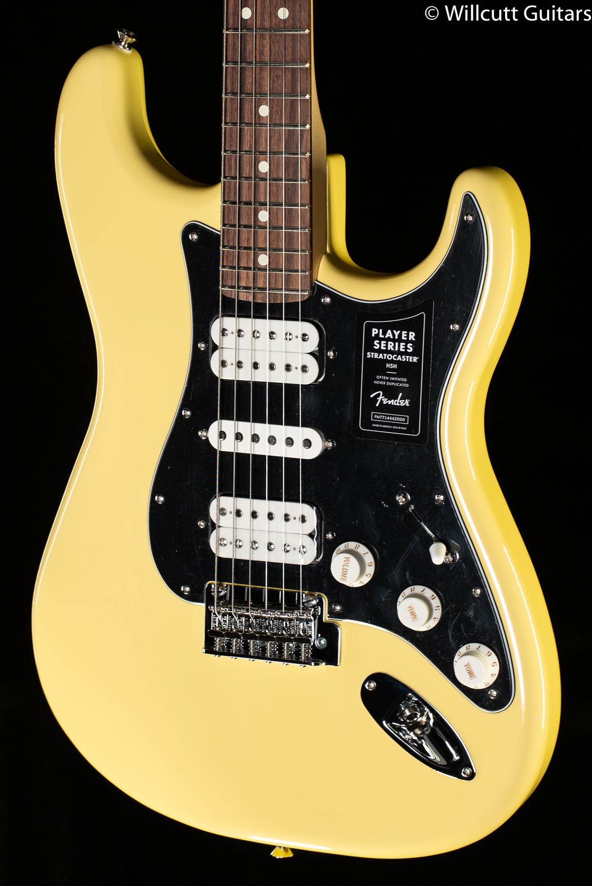 Fender Player Stratocaster HSH Buttercream Pau Ferro Fingerboard (438)