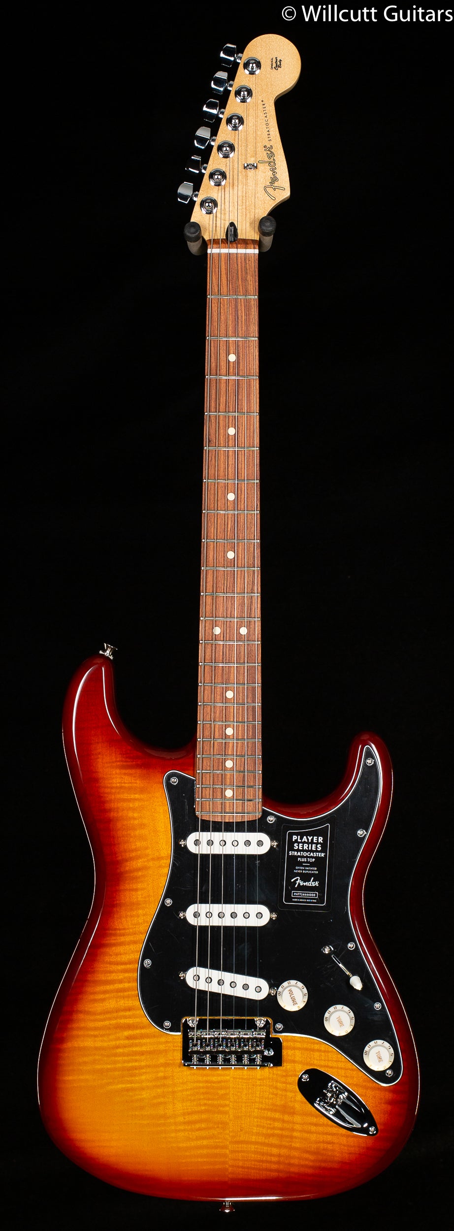 Fender Player Stratocaster Plus Top Pau Ferro Fingerboard Tobacco Sunburst