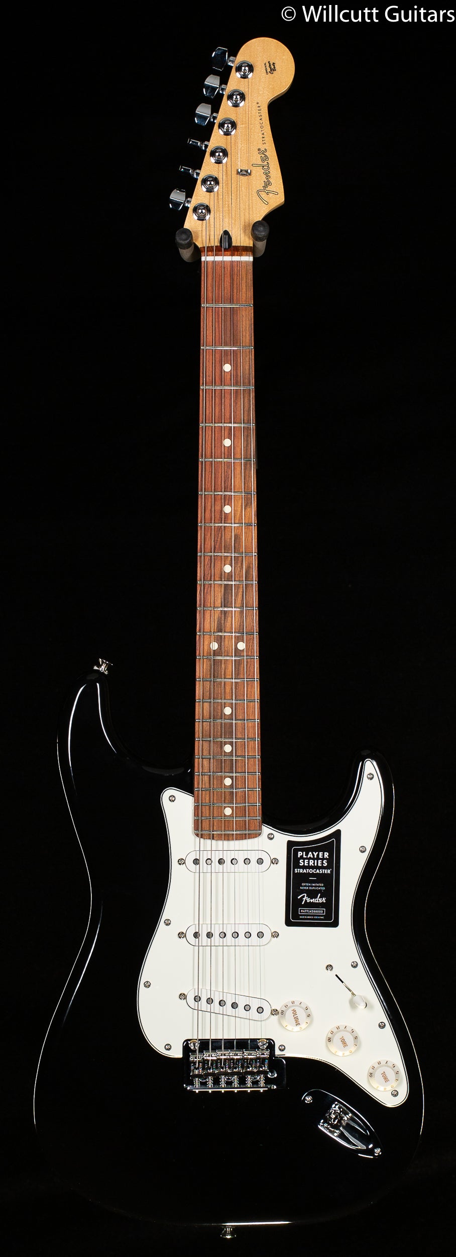 Black fender on sale player stratocaster