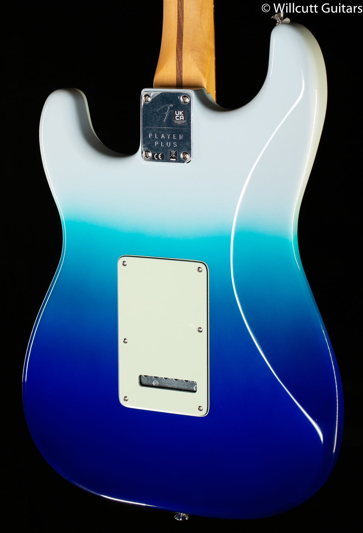 Fender Player Plus Stratocaster HSS, Pau Ferro Fingerboard, Belair Blue (723)