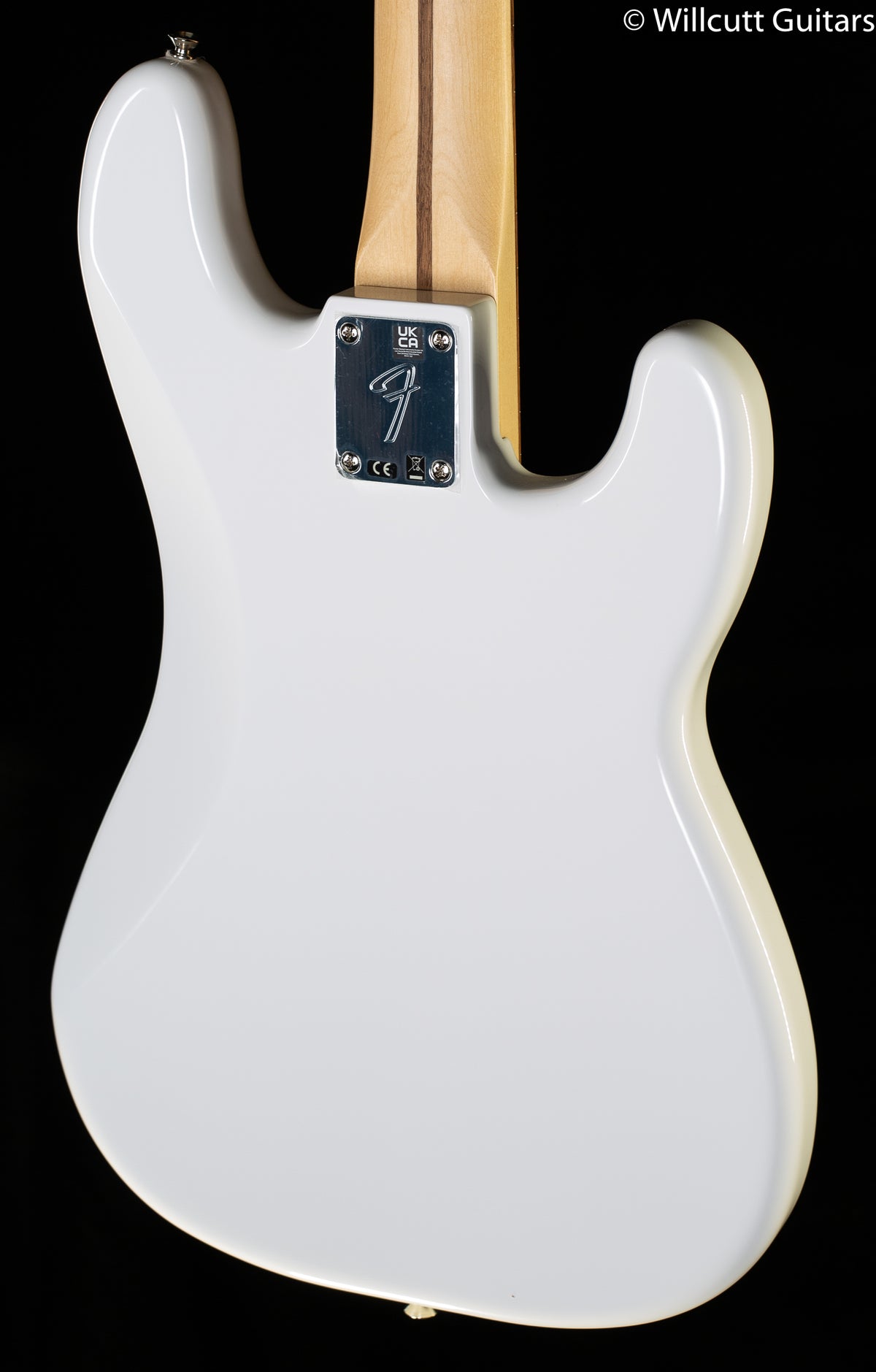 Fender Player Precision Bass Polar White Lefty Bass Guitar