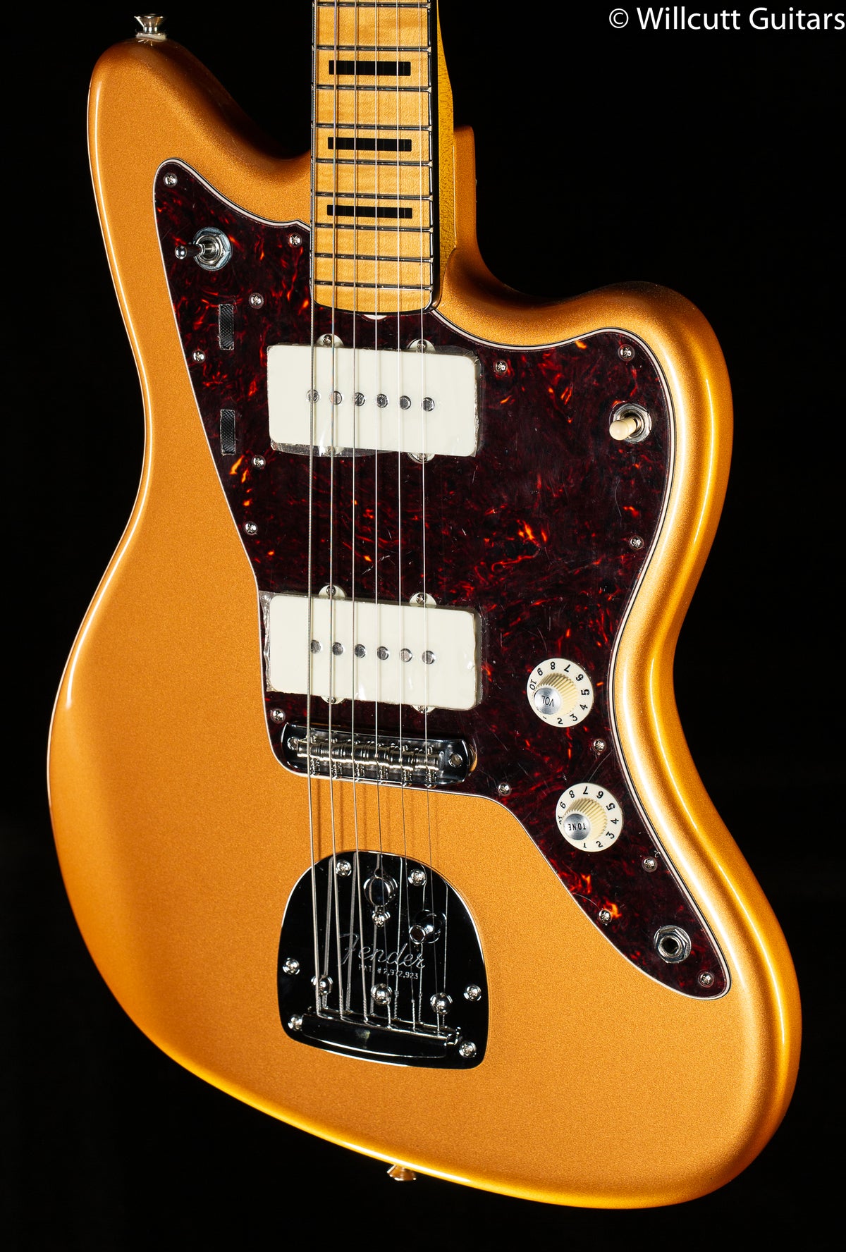 Fender Troy Van Leeuwen Jazzmaster, Bound Maple Fingerboard, Copper Age (899)