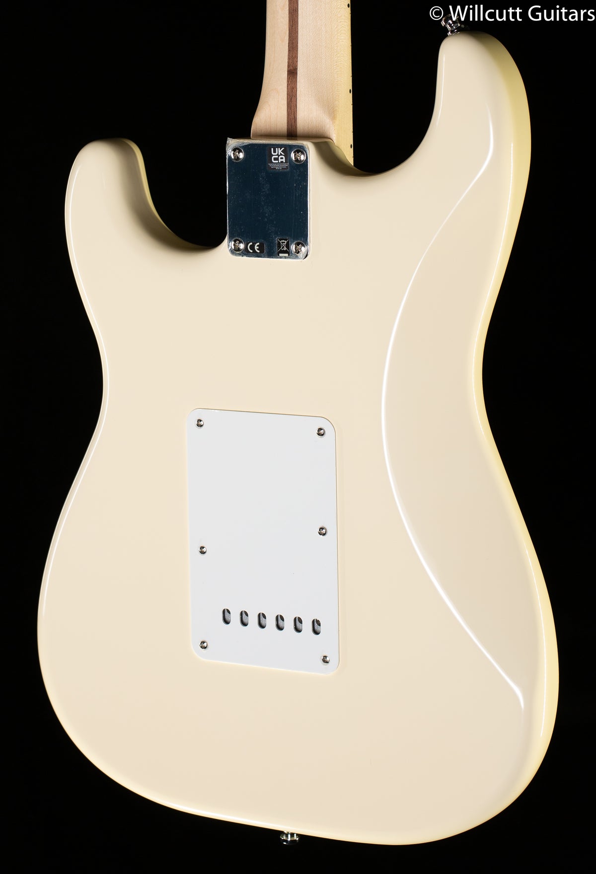 Fender  Jimmie Vaughan Tex-Mex Strat Maple Fingerboard Olympic White (010)