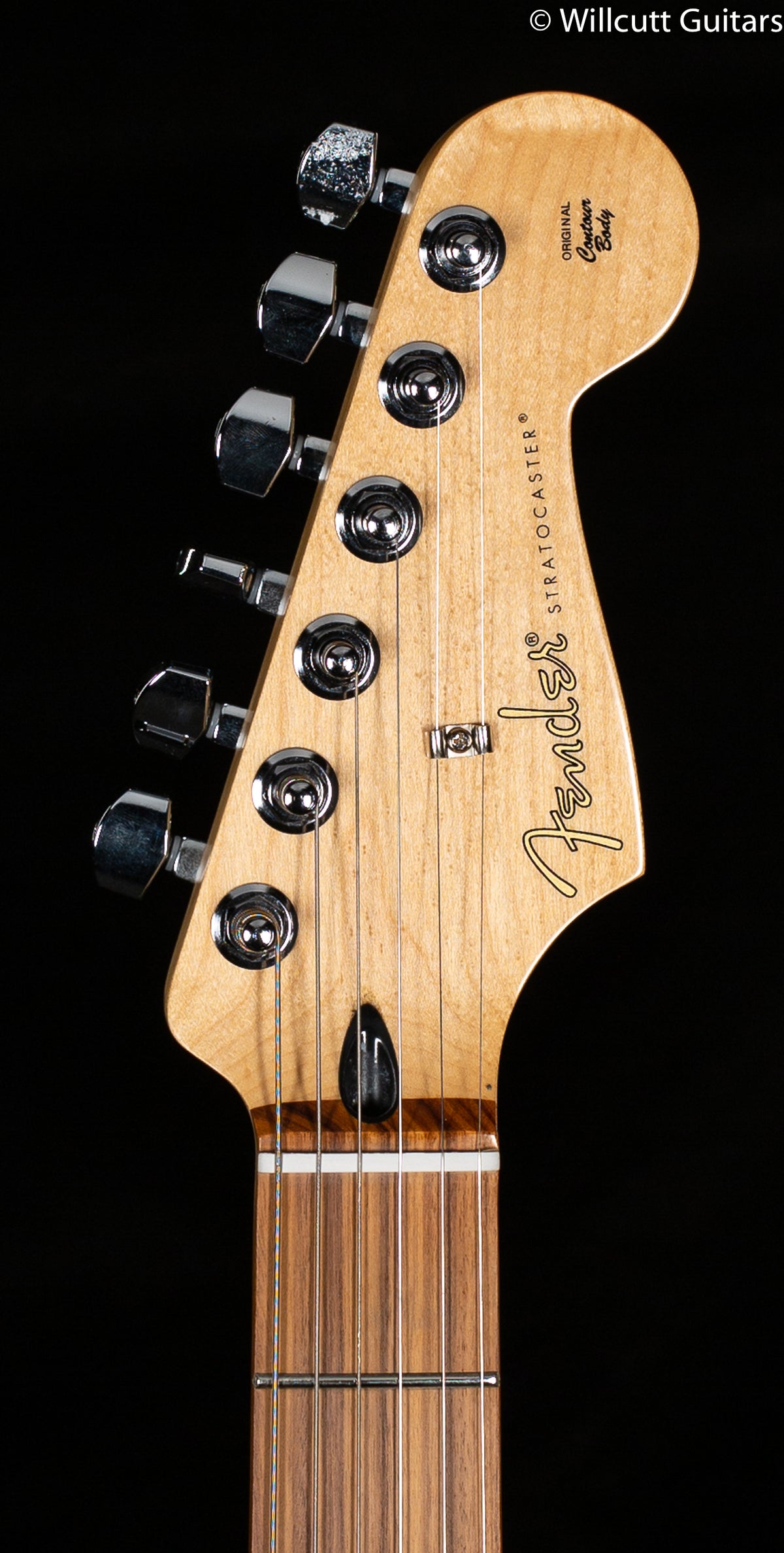 Fender  Player Stratocaster HSS Plus Top, Pau Ferro Fingerboard, Black (025)