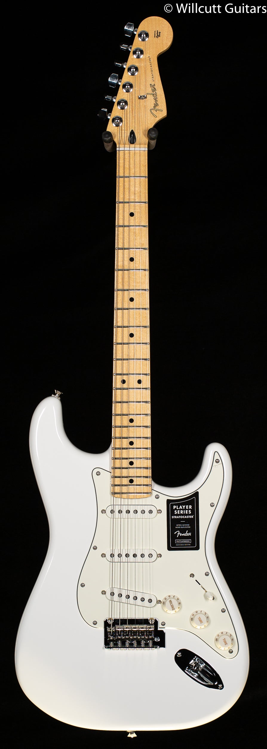 Fender Player Stratocaster Maple Fingerboard Polar White (016)