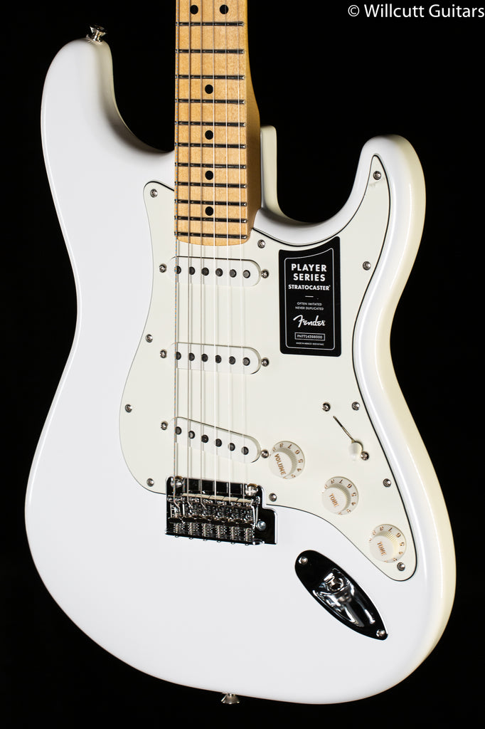 Fender Player Stratocaster Maple Fingerboard Polar White