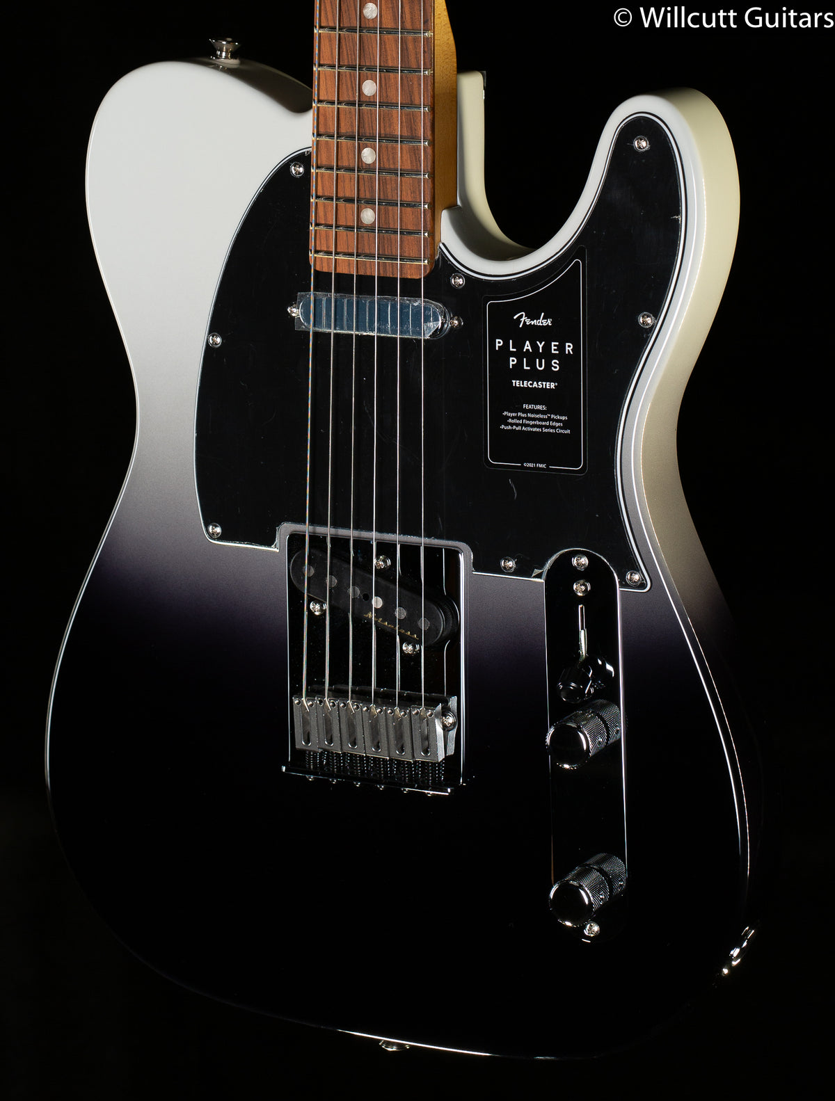 Fender Player Plus Telecaster Pau Ferro Fingerboard Silver Smoke (830)