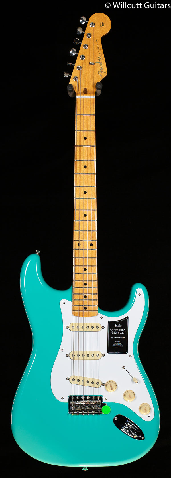 【shumさま専用】Fender Mexico Vintera 50s Fender Vintera '50s Stratocaster Maple Fingerboard Seafoam
