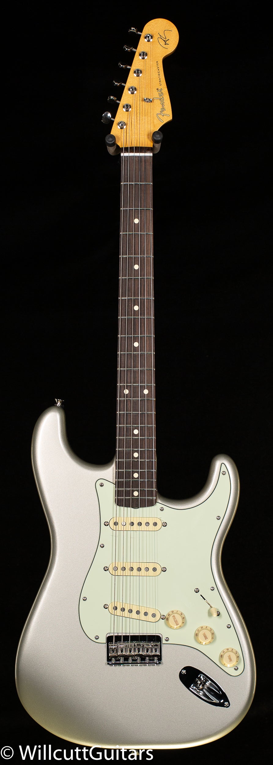 Fender Robert Cray Stratocaster Rosewood Fingerboard Inca Silver (345)