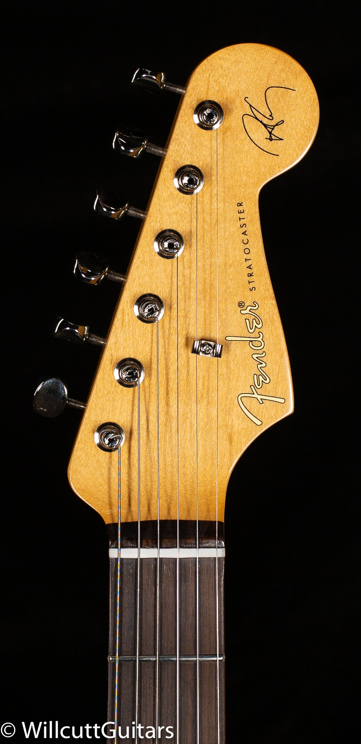 Fender Robert Cray Stratocaster Rosewood Fingerboard Inca Silver (345)