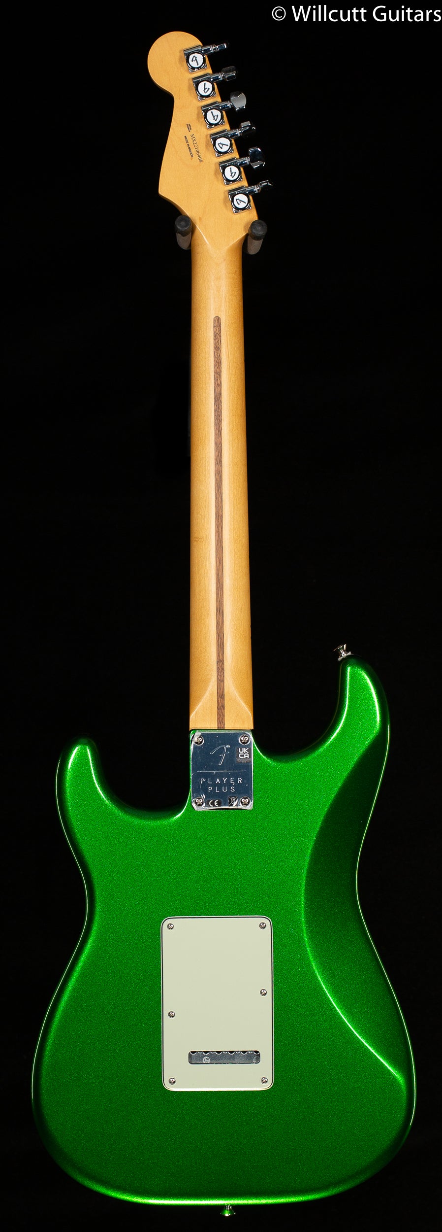 Fender Player Plus Stratocaster HSS, Maple Fingerboard, Cosmic Jade (4 -  Willcutt Guitars