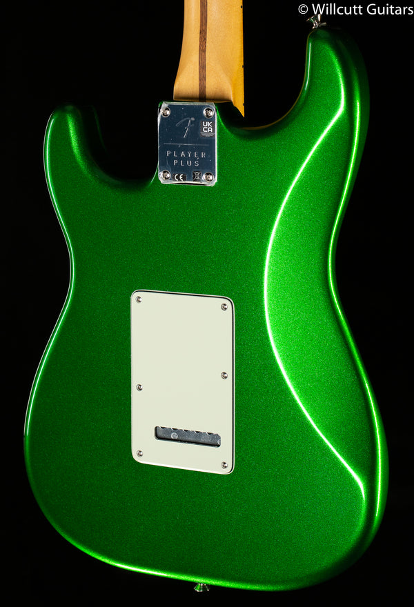 Fender Player Plus Stratocaster HSS, Maple Fingerboard, Cosmic Jade (4 -  Willcutt Guitars