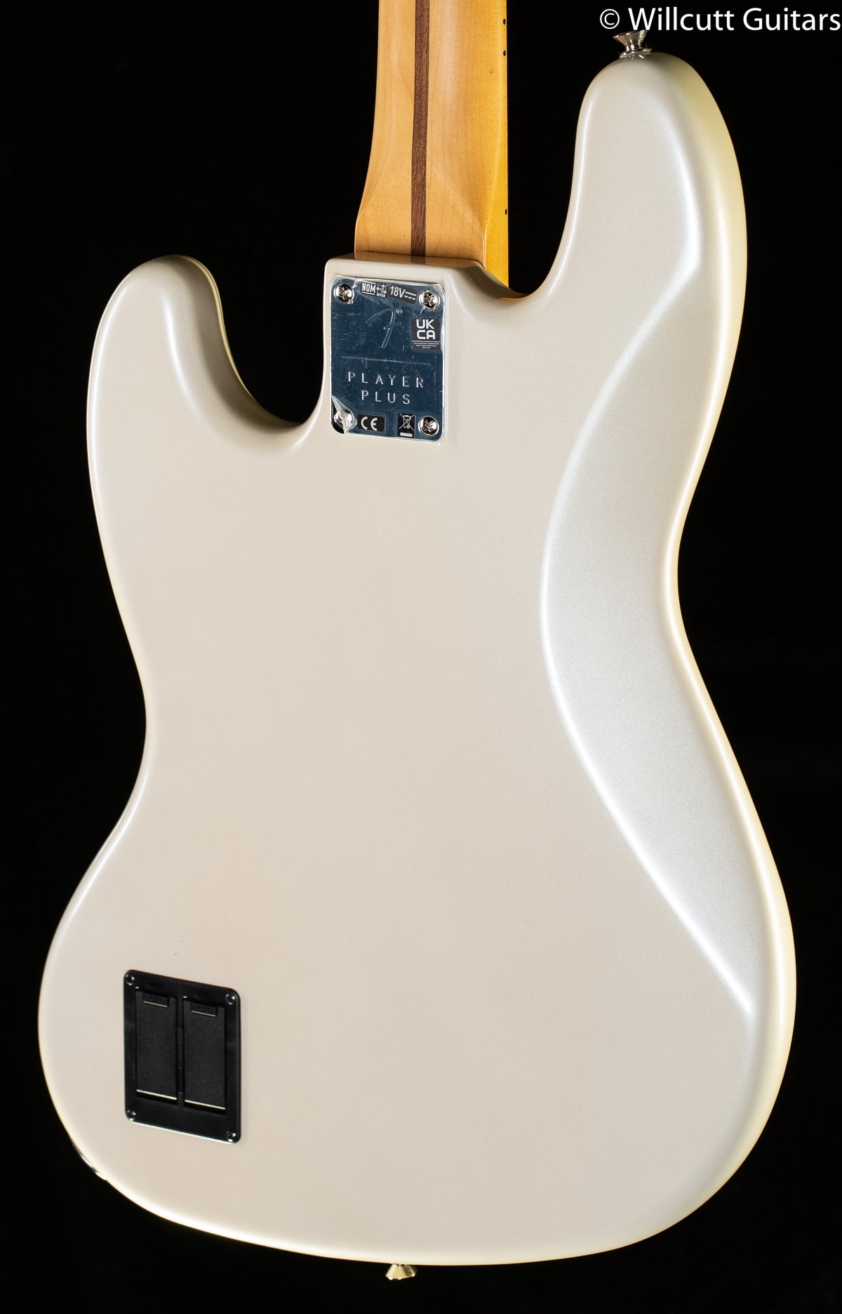 Fender Player Plus Jazz Bass Maple Fingerboard Olympic Pearl (468) Bass Guitar