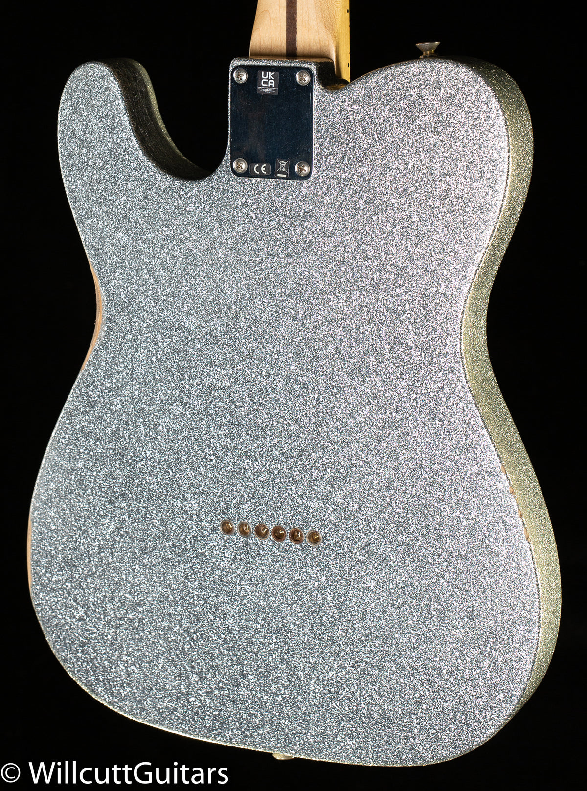 Fender Brad Paisley Road Worn Telecaster, Maple Fingerboard, Silver Sparkle (944)