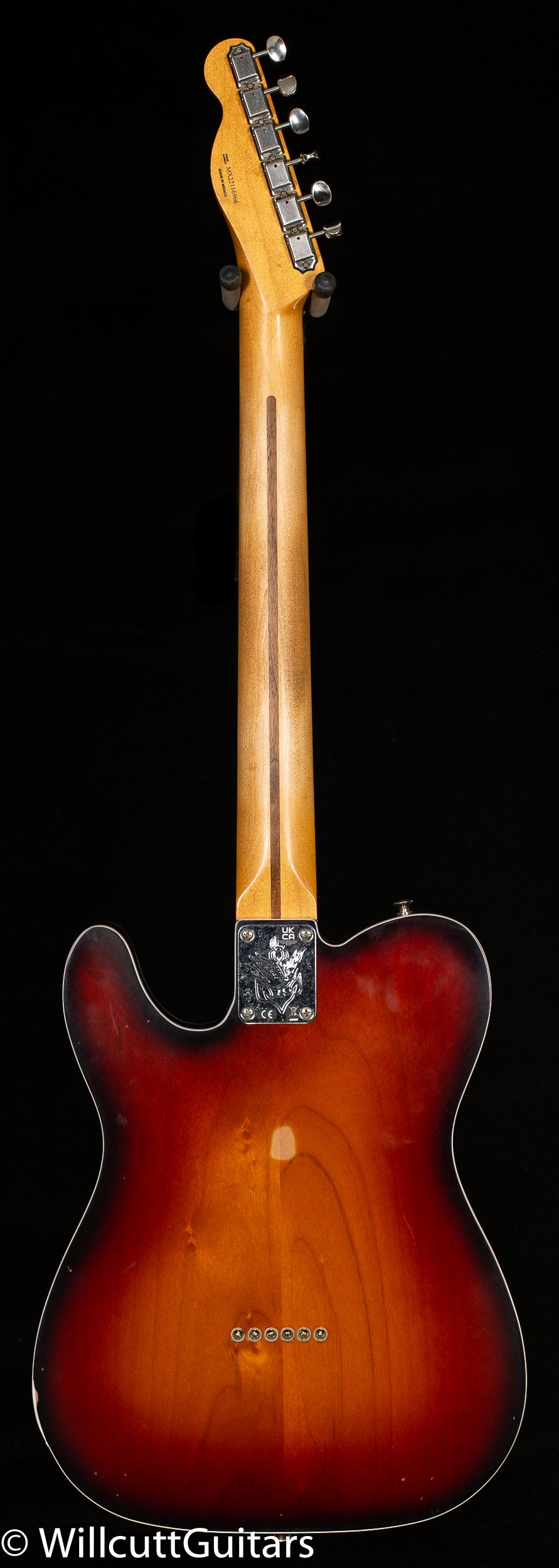 Fender Jason Isbell Custom Telecaster Rosewood 3-Color Chocolate Burst (966)