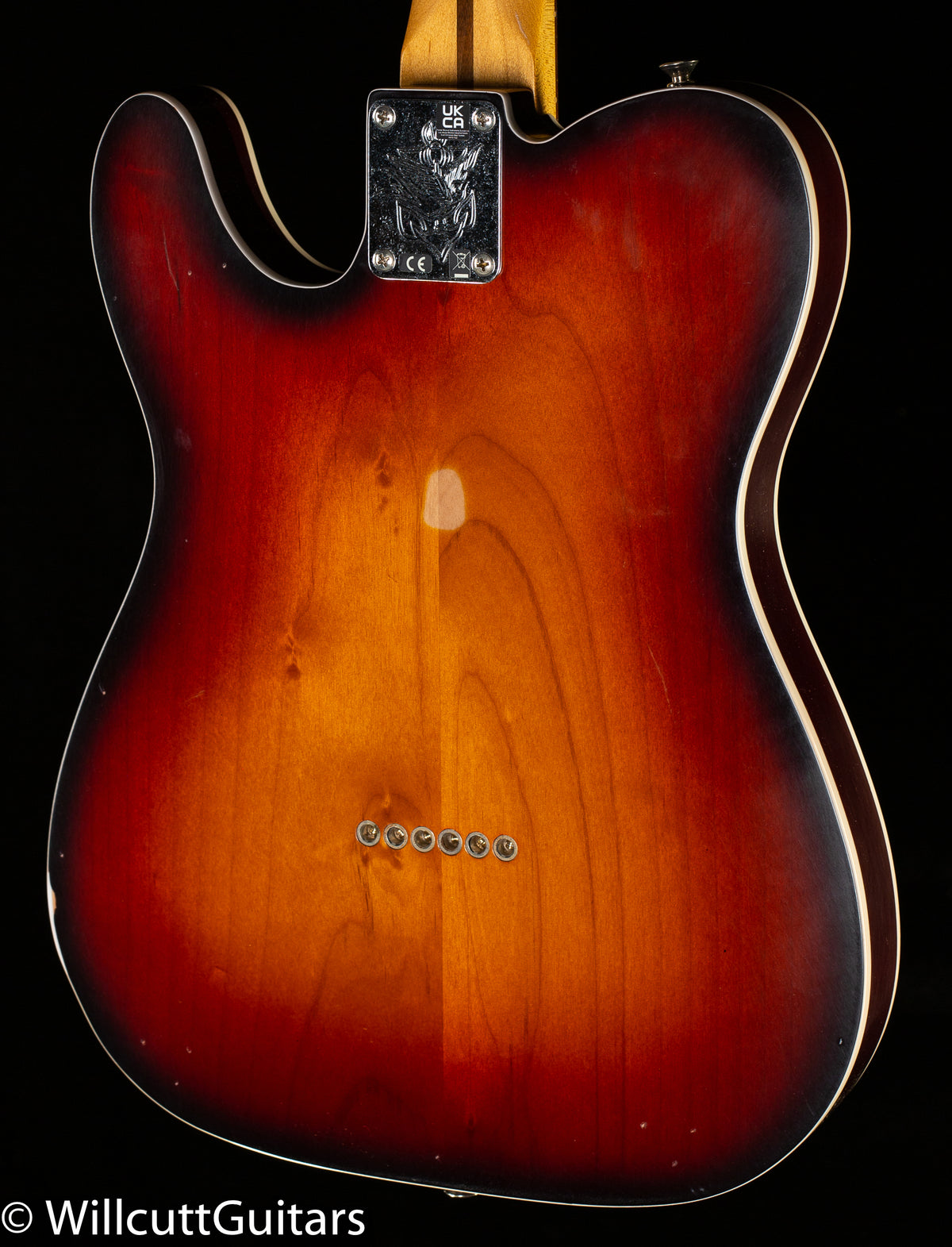Fender Jason Isbell Custom Telecaster Rosewood 3-Color Chocolate Burst (966)