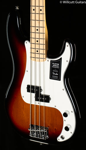 Fender Player Precision Bass Maple Fingerboard 3-Color Sunburst (728) Bass Guitar