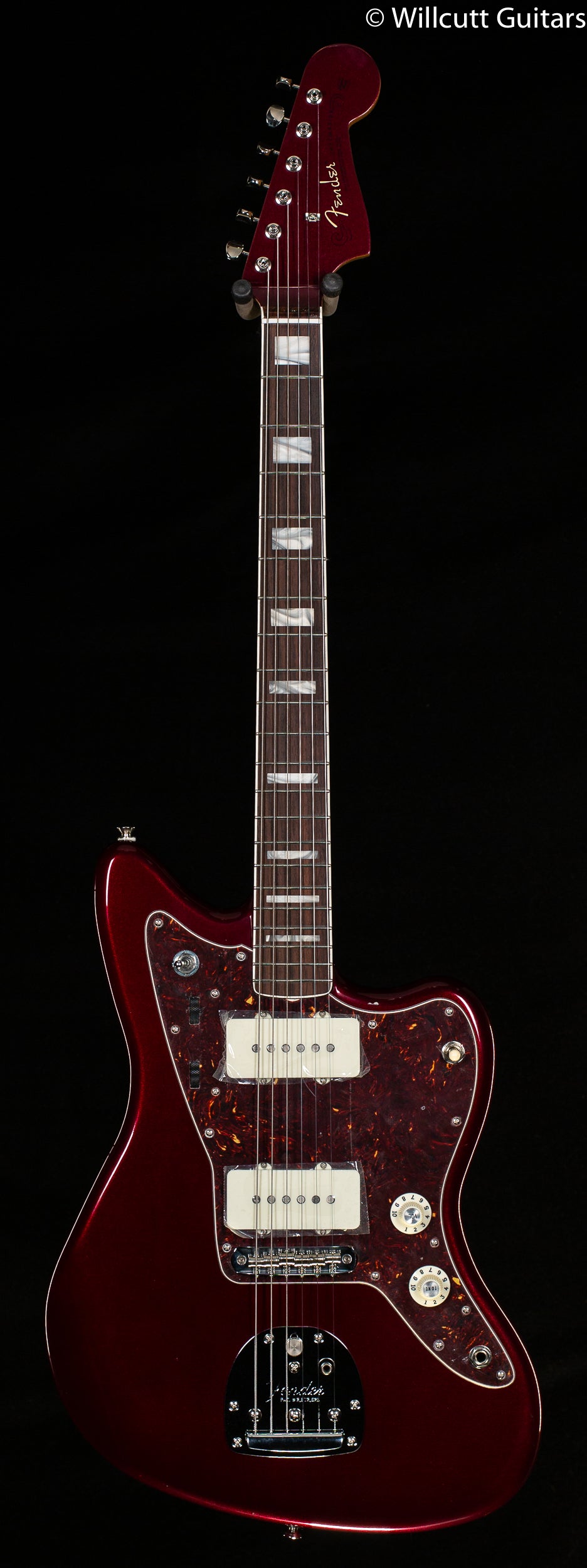 Fender Troy Van Leeuwen Jazzmaster Bound Rosewood Fingerboard Oxblood (793)