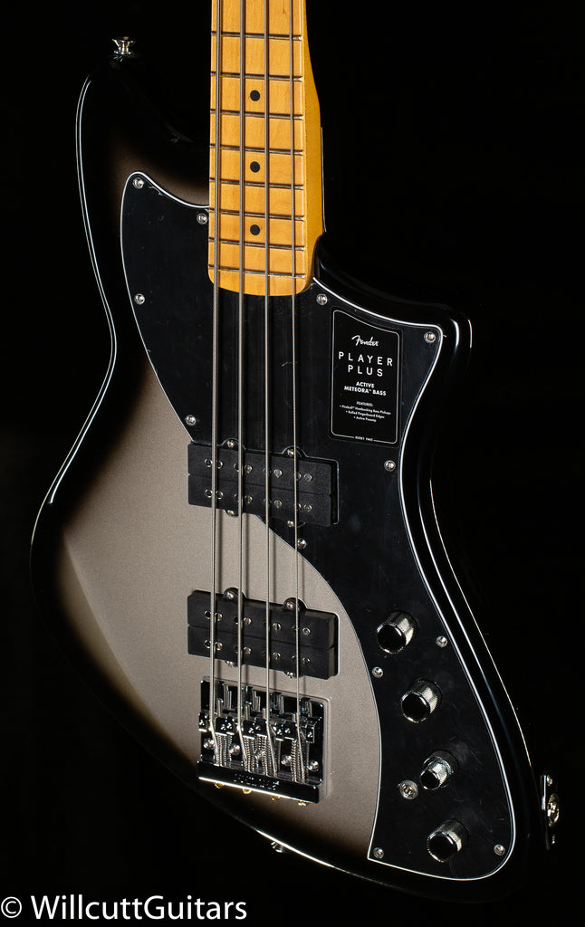 Fender Player Plus Meteora Bass メテオラ Fender Player Plus Active Meteora Bass - Silverburst - Huber