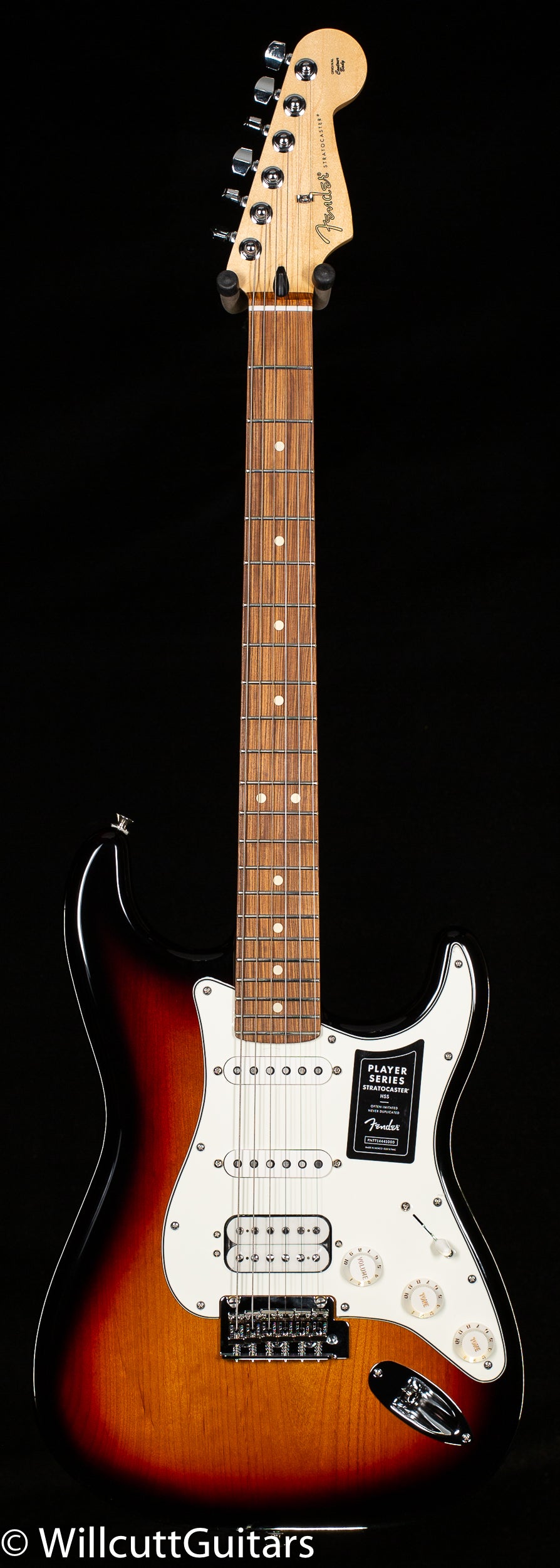 Fender Player Stratocaster HSS, Pau Ferro Fingerboard, 3-Color