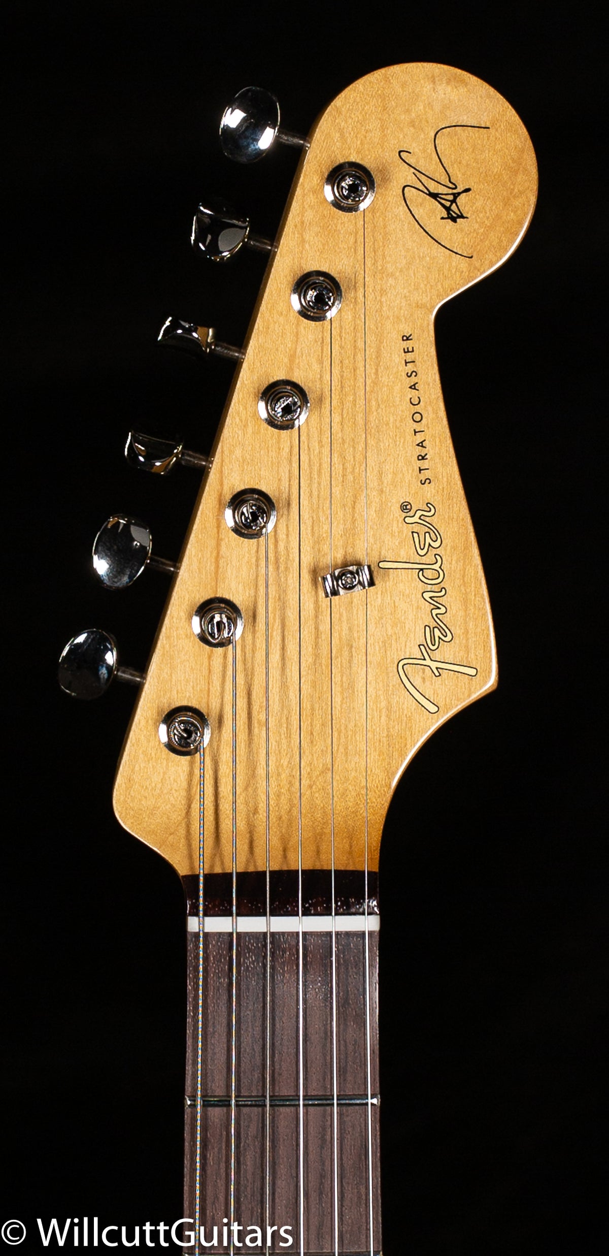 Fender Robert Cray Stratocaster Rosewood Fingerboard Inca Silver (127)