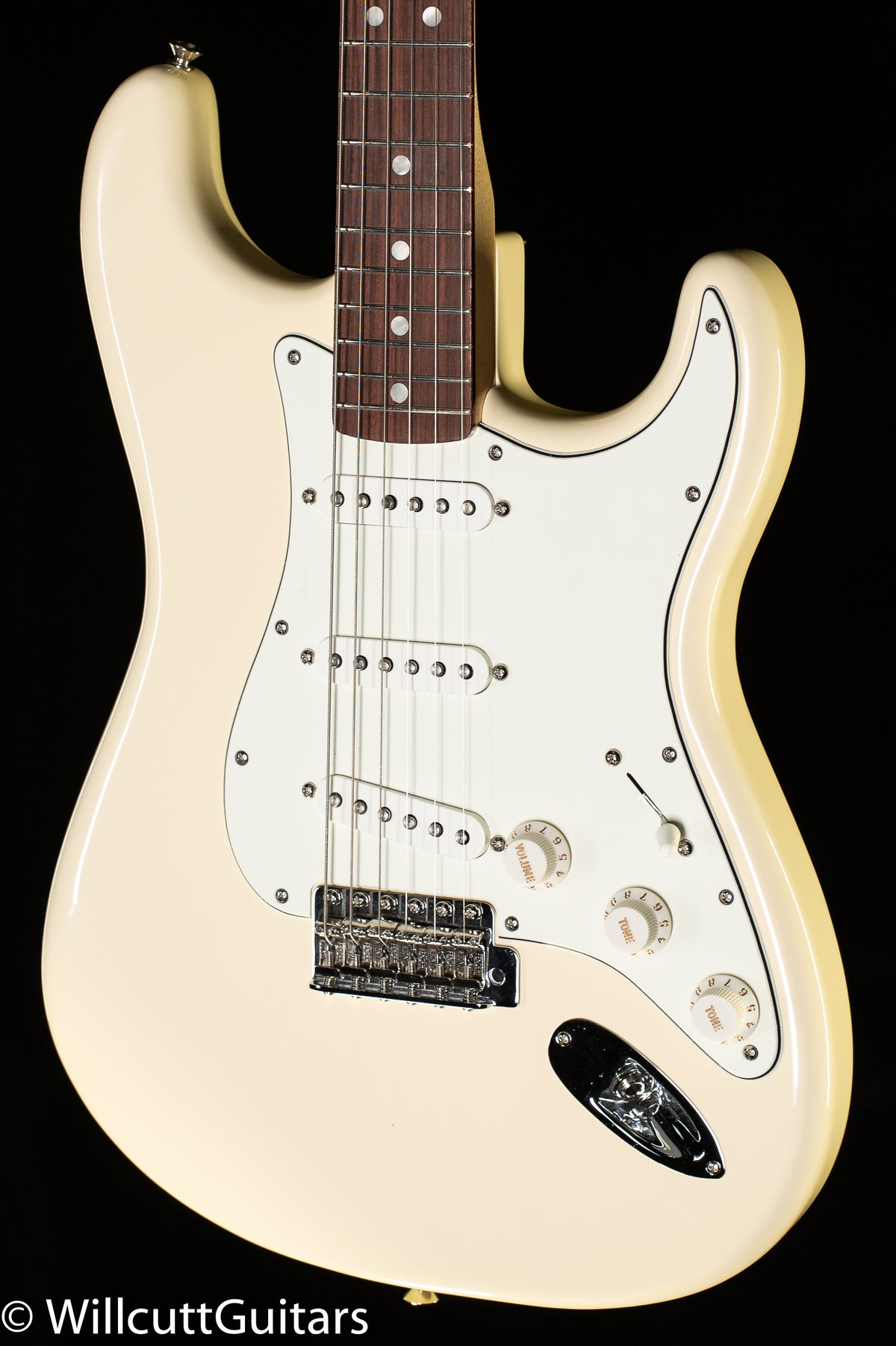 Fender Albert Hammond Jr. Signature Stratocaster Rosewood Fingerboard Olympic White (389)