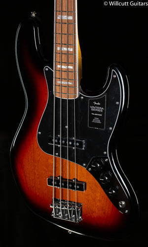 Fender Vintera '70s Jazz Bass Pau Ferro Fingerboard 3-Color Sunburst (402) Bass Guitar